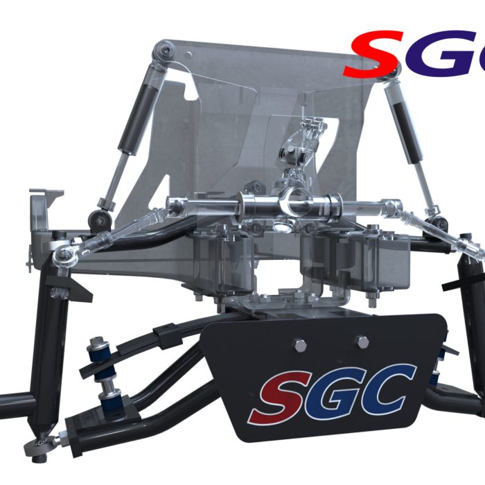 SGC LIFT KIT – 6” HEAVY DUTY DOUBLE A-ARM FOR CLUB CAR PRECEDENT/Tempo (2004-UP)